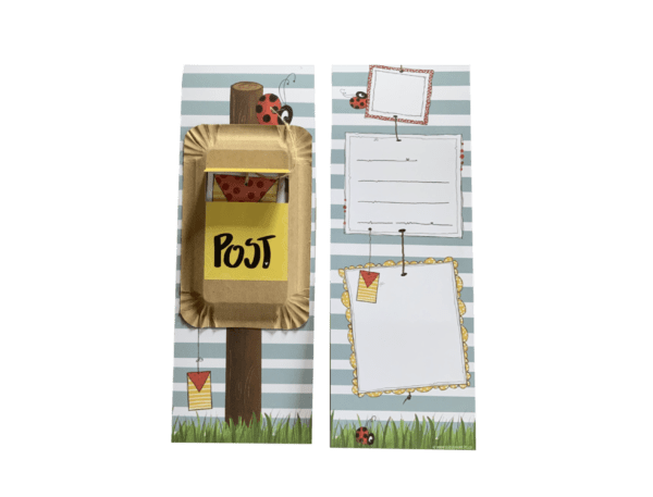 Glücks-Post-Karte BRAUN