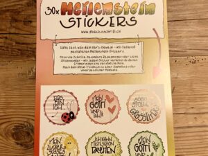 Meilenstein-Stickers